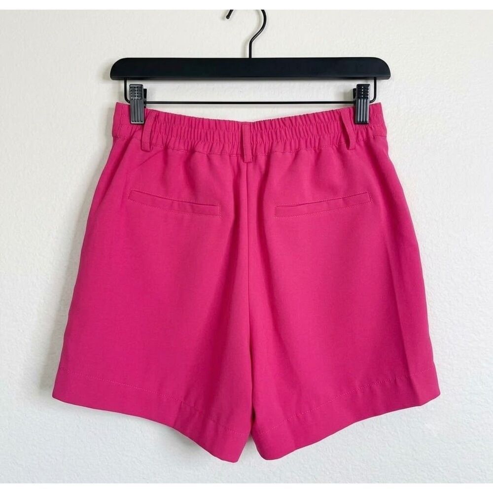 House of Harlow x REVOLVE Bari Hot Pink Flowy Shorts - Picture 4 of 4
